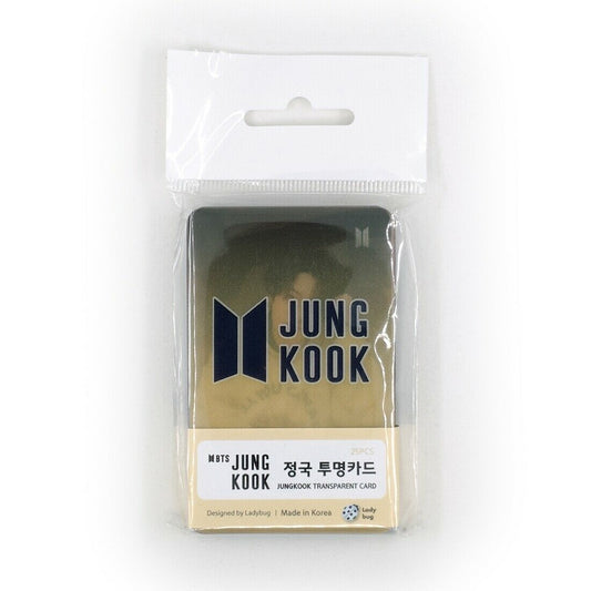 KPOP Goods Bangtan Boys Photocard BTS Jungkook Transparent Photo Cards Set 25pcs