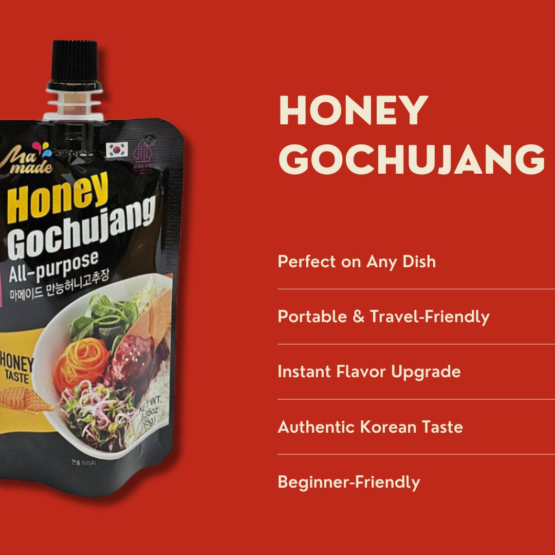 Korean Gochujang – All-Purpose Spicy Chili Paste | Honey / Mild / Hot