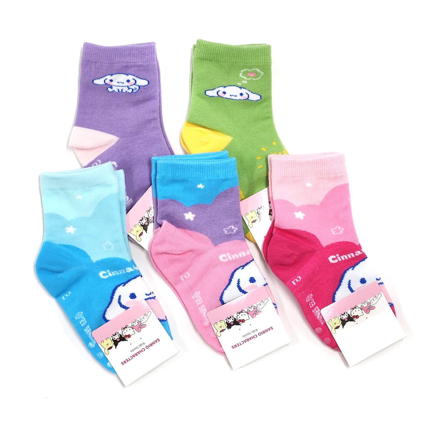Sanrio Characters Ankle Cotton anime Cartoon Novelty Socks Age 3-6