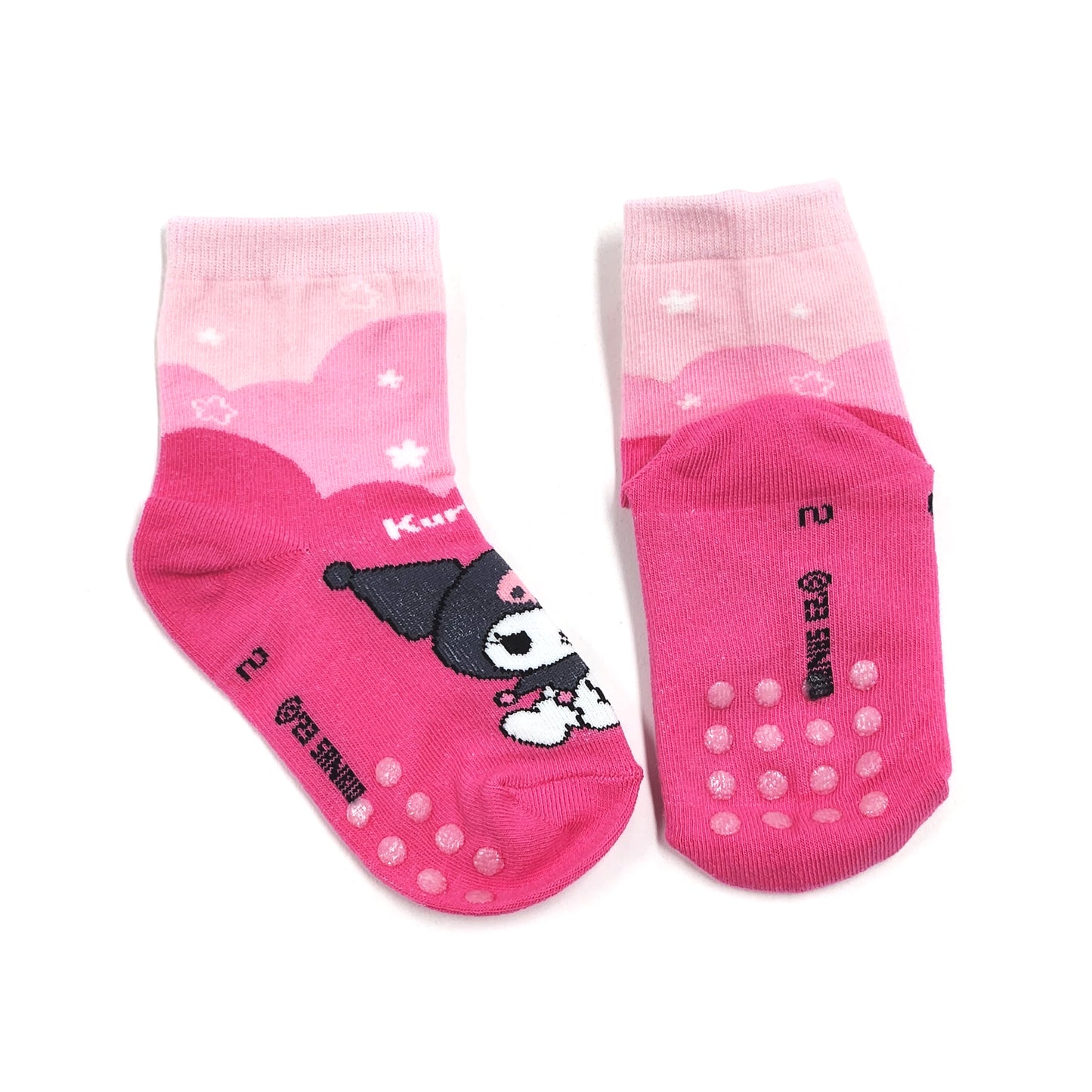 Sanrio Characters Ankle Cotton Kids Socks, Age 3-6 Set of 5pairs