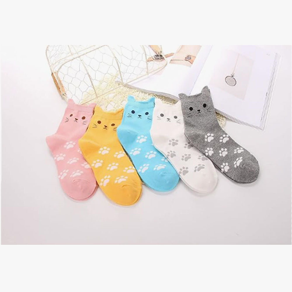 Women's Cat Socks Cat Gifts Cute Animal Socks Gifts for Women