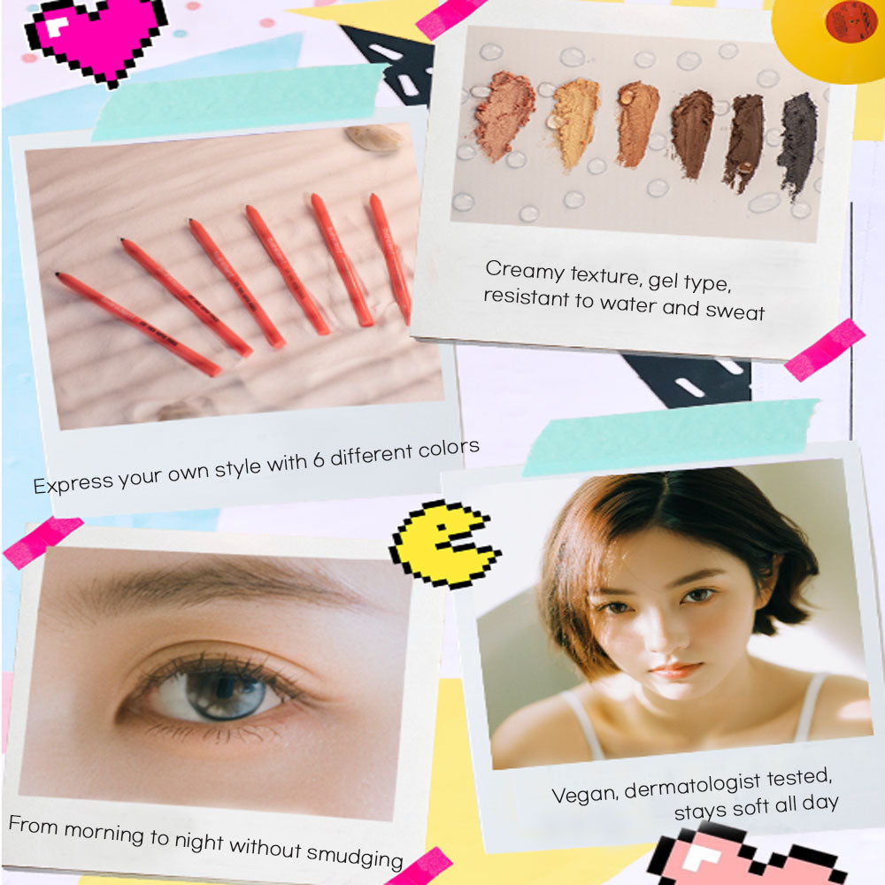 Cat Eyes Super Pencil 6Colors Eye Pencil 6Set