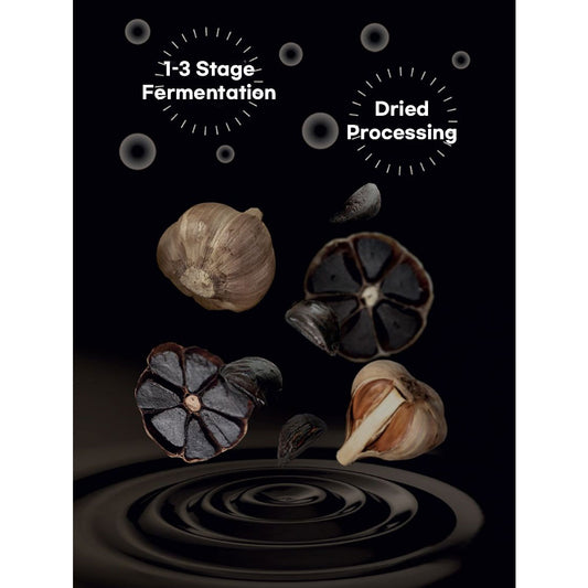 Chunho Ncare Korean Black Garlic Juice Concentrate, Aged Garlic Extract with 9 Traditional Herbs & Honey, No Additives, Easy-Cut Stick Pouch, HACCP Certified (10ml × 30sticks)