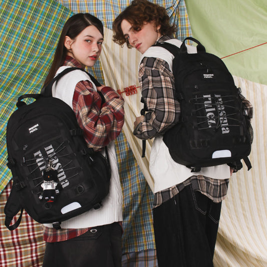 Sporty Mesh Backpack 35L – Large Capacity Travel & Laptop Bag with 17" Padded Sleeve, Organizer Pockets, Chest Strap, Breathable Air Mesh, for School, Gym, Hiking – Unisex Casual Daypack