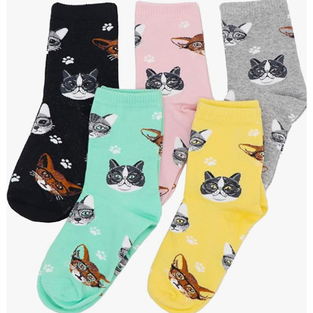 Women's Cat Socks Cat Gifts Cute Animal Socks Gifts for Women