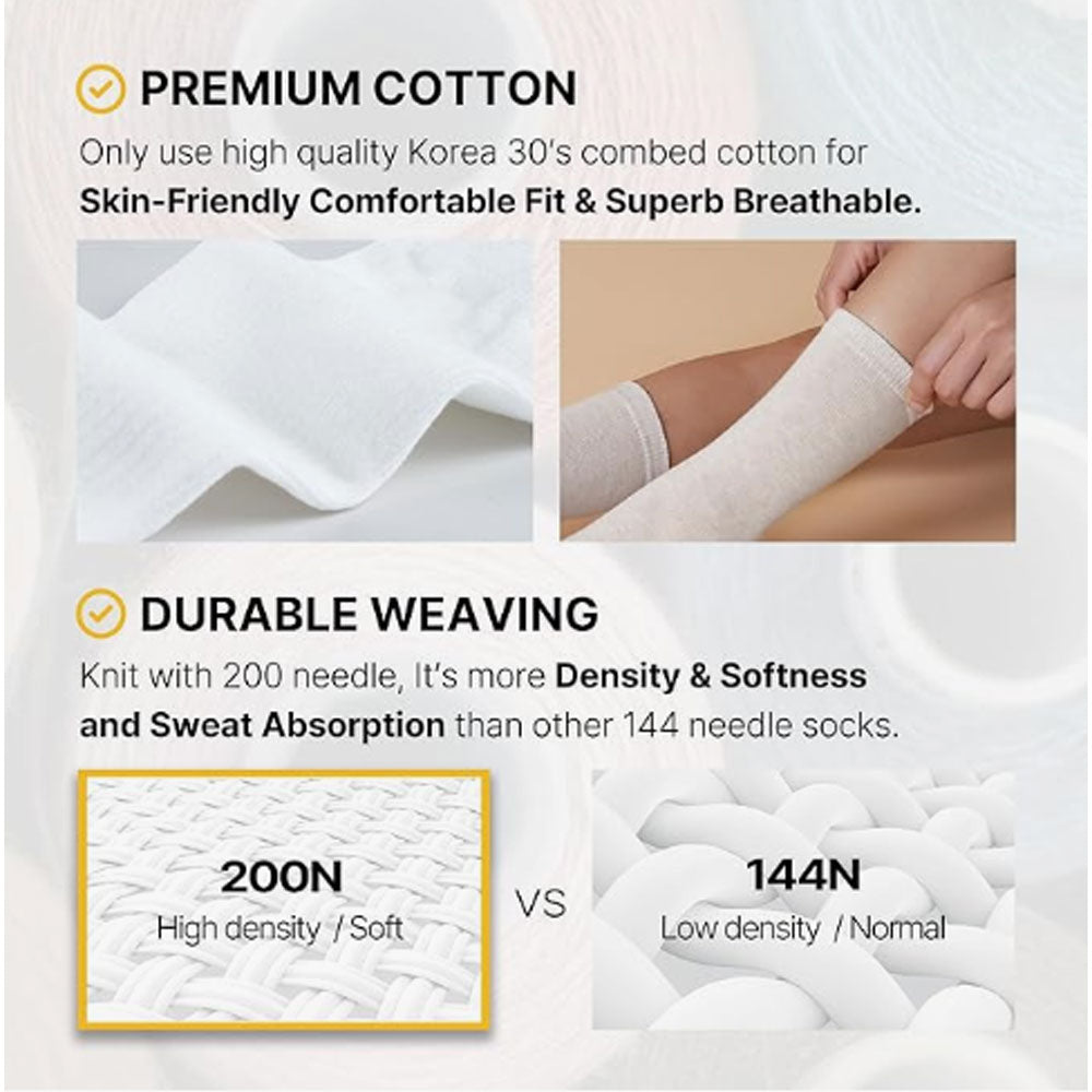 Women Cute Ankle Socks | 6 Pairs Smiley Face Heart Character Design Ruffle Dots Print Fruits Mid Cut Cotton Socks US 6~8