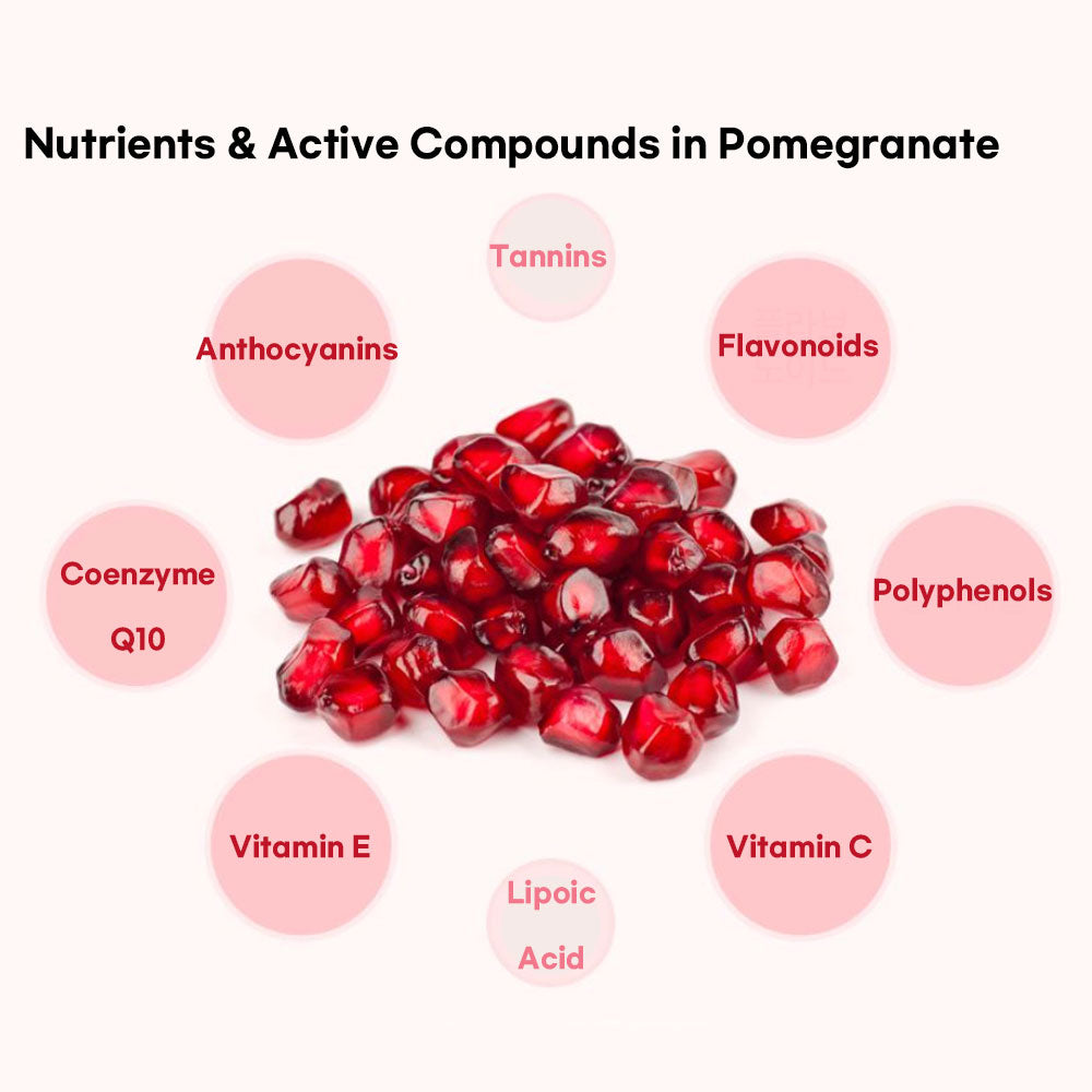 Chunho Ncare 100% Pomegranate Juice Stick – Pure NFC Juice, No Water Added, Not from Concentrate, Turkish Pomegranates, No Additives, 10ml x 30 Sticks