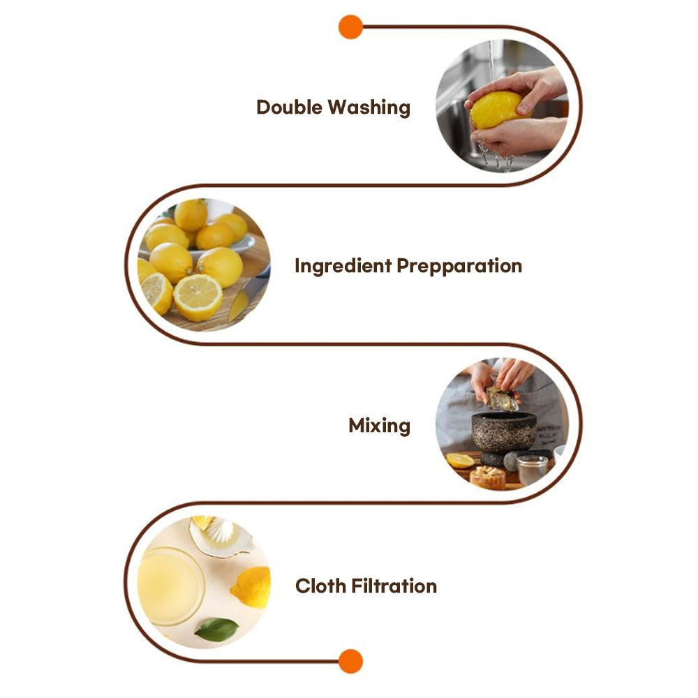 Chunho Ncare | Pure Organic Ginger Shot – Cold-Pressed USDA Organic Juice with Lemon, Ginger, Carrot & Apple – No Additives, Convenient Stick Packs – 20g x 15