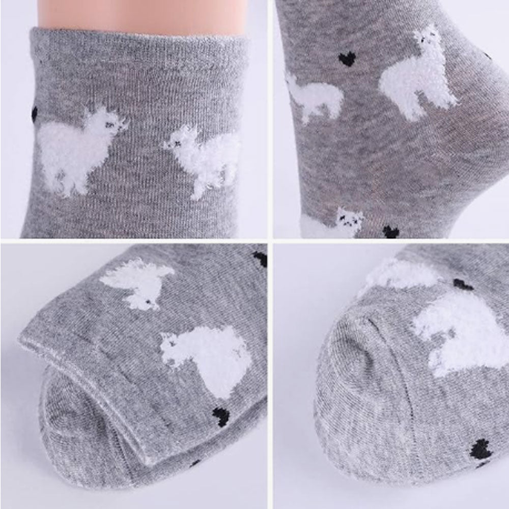 Women's Llama Socks Llama Gifts Cute Animal Socks Gifts for Women