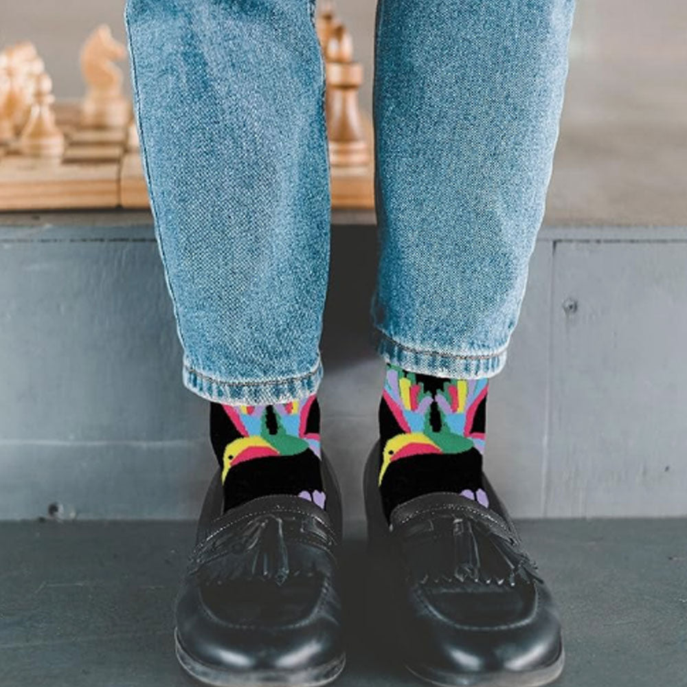 Women's Hummingbird Socks Gifts Cute Animal Socks Gifts for Women 5pairs