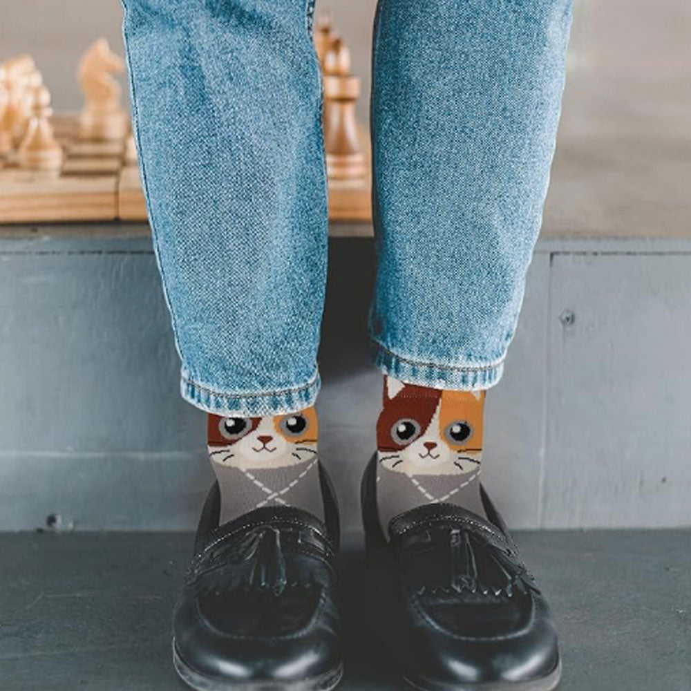Women's Cat Socks Cat Gifts Cute Animal Socks Gifts for Women