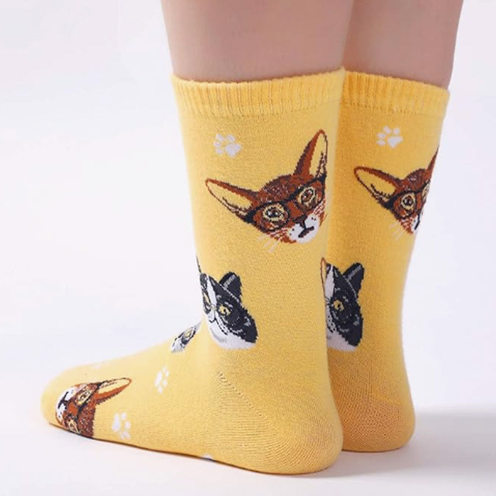 Women's Cat Socks Cat Gifts Cute Animal Socks Gifts for Women