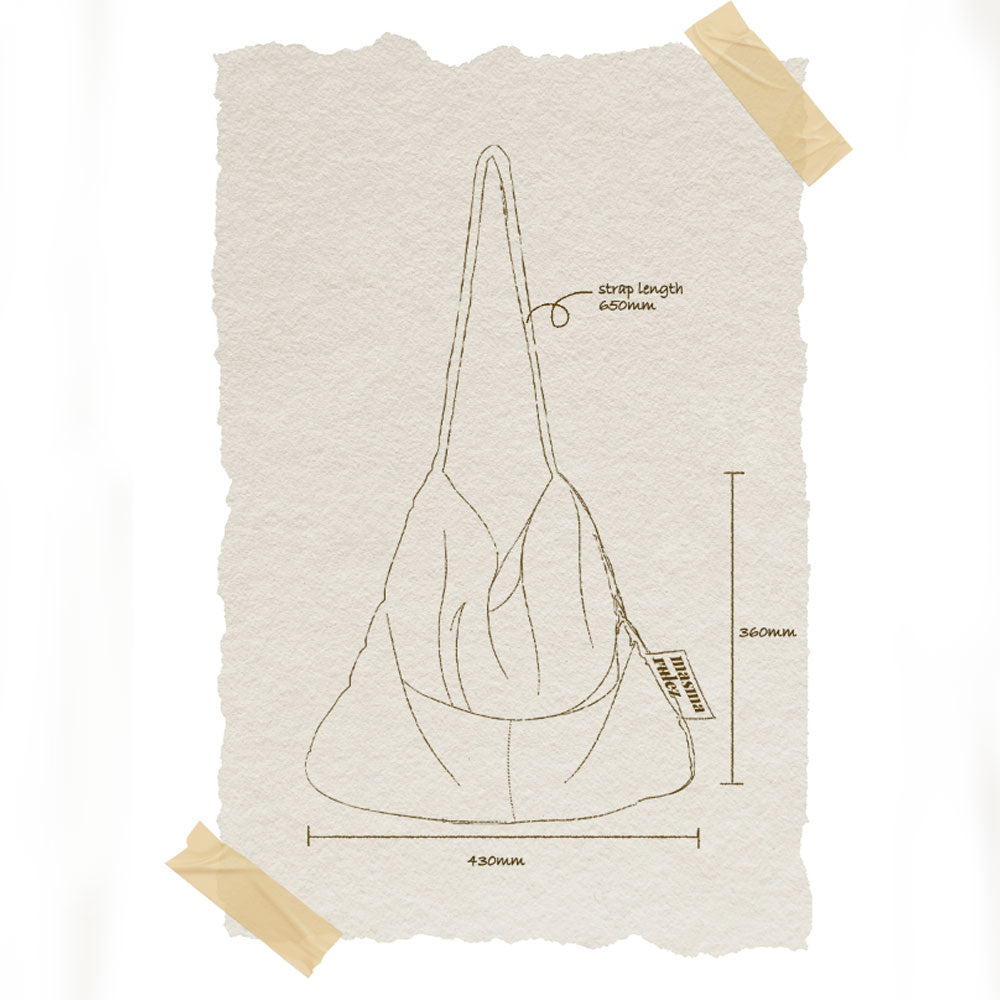 Masmarulez Rabbit Eco Bag โ Lightweight 100% Cotton White Tote with Pencil Line Pattern โ Reusable Daily, Grocery, and Travel Bag โ Korean Designer Fashion Eco Bag for Women (430x360mm, 128g)