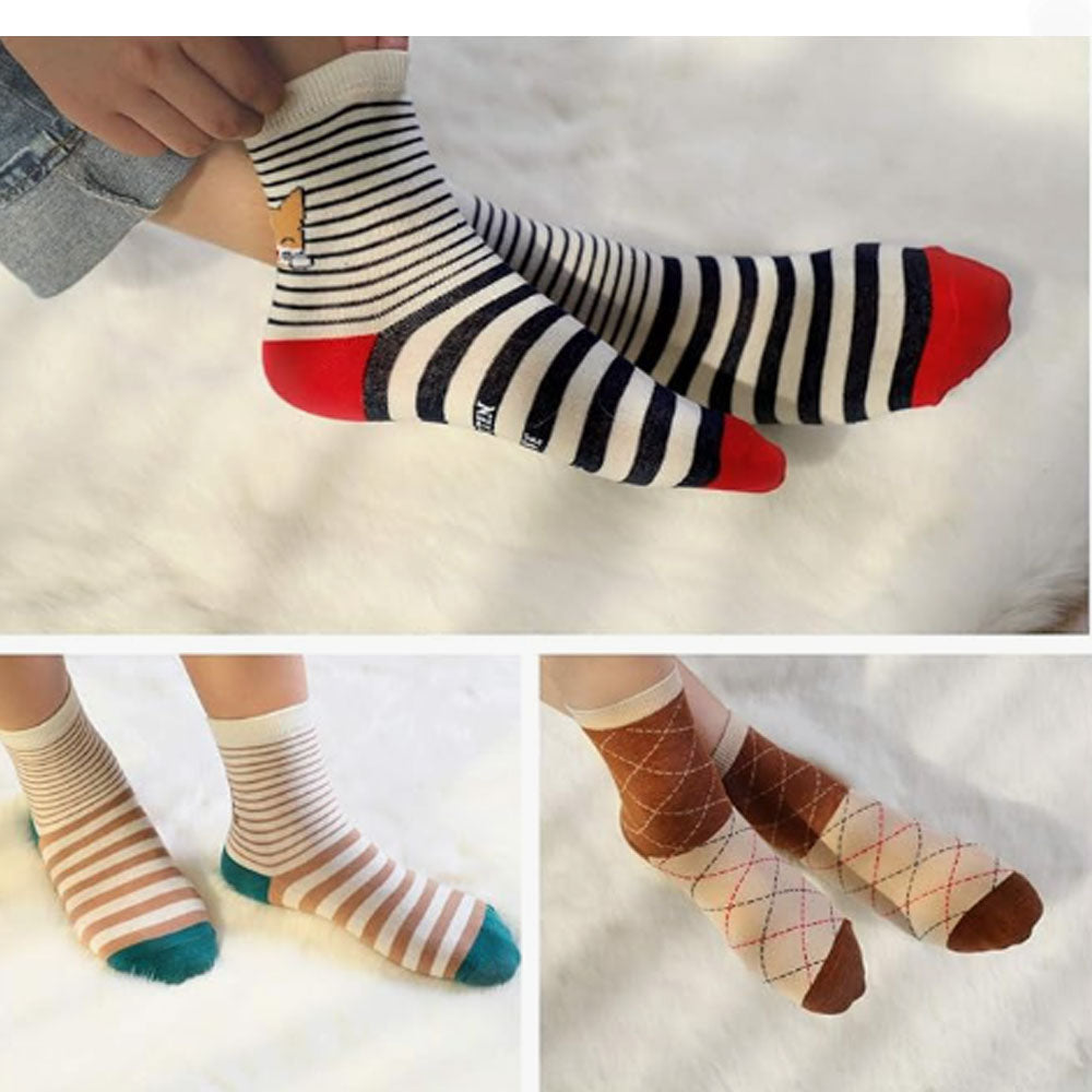 Women's Cat Socks Cat Gifts Cute Animal Socks Gifts for Women 5pairs