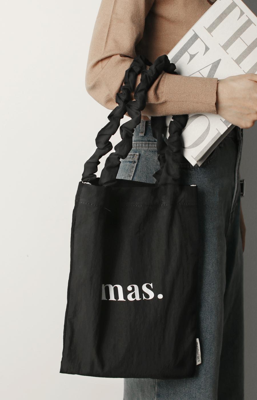 ■masmarulez■ Shirring eco bag Black 5000884259 Shirring eco bag-black masmarulez官方網站