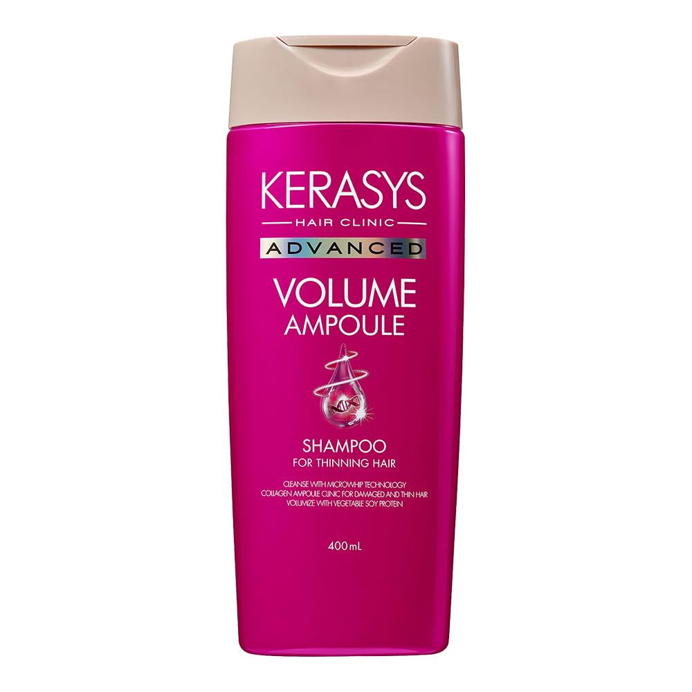 Kerasys Advanced VOLUME Ampoule for Thinning Hair (Shampoo 21 fl oz / 600 ml)