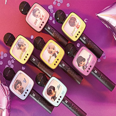 BTS X TinyTAN Karaoke Bluetooth Speaker Wireless Microphone