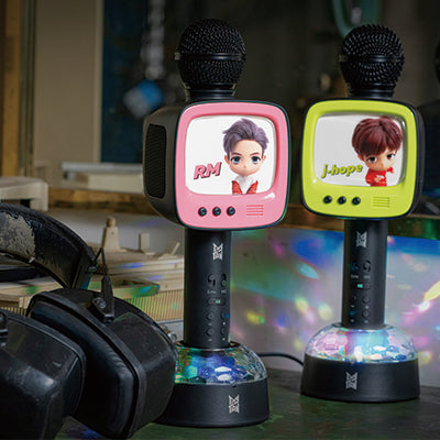 BTS X TinyTAN Karaoke Bluetooth Speaker Wireless Microphone