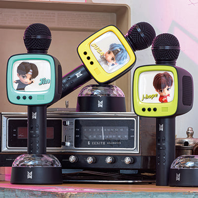 BTS X TinyTAN Karaoke Bluetooth Speaker Wireless Microphone