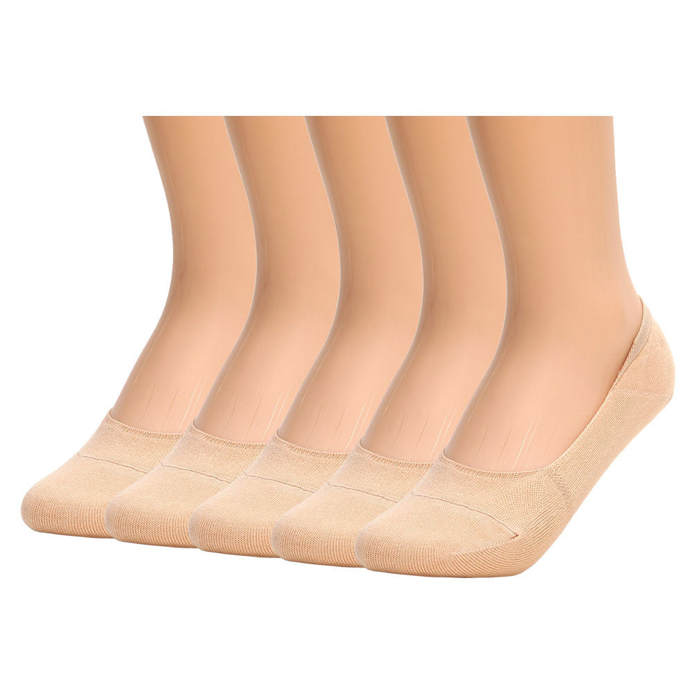 Womens Anti-Slip No Show Socks