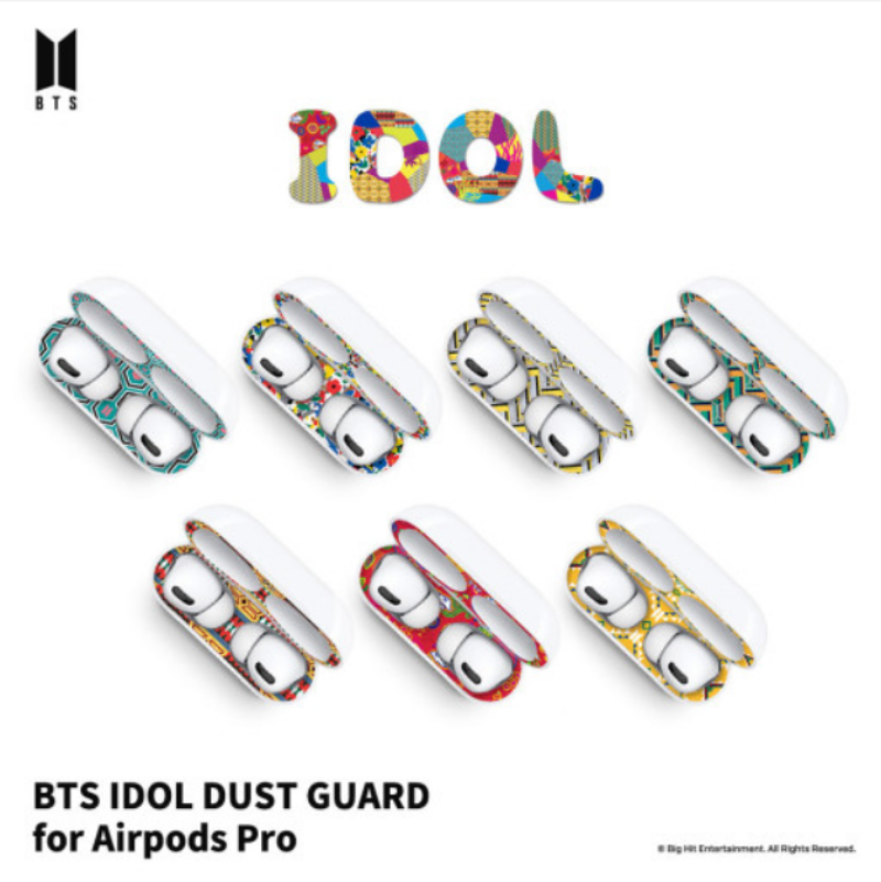 BTS Dust guard sticker for AirPods Pro BTS Official Licensed Goods