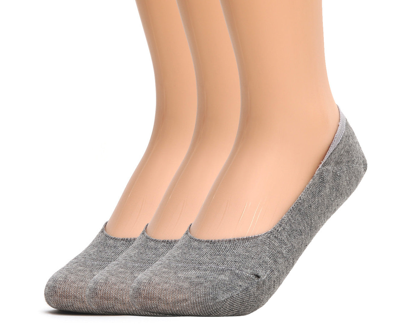 Womens Anti-Slip No Show Socks