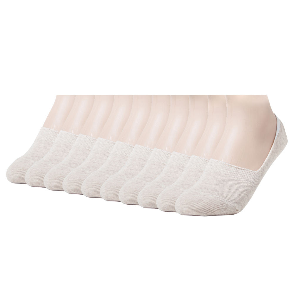 Womens Anti-Slip No Show Socks