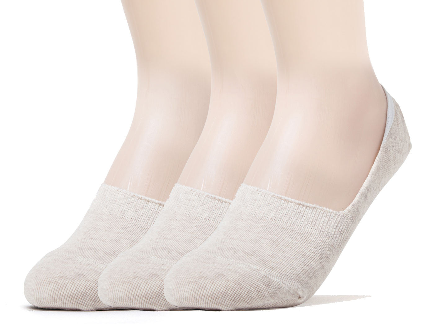 Womens Anti-Slip No Show Socks