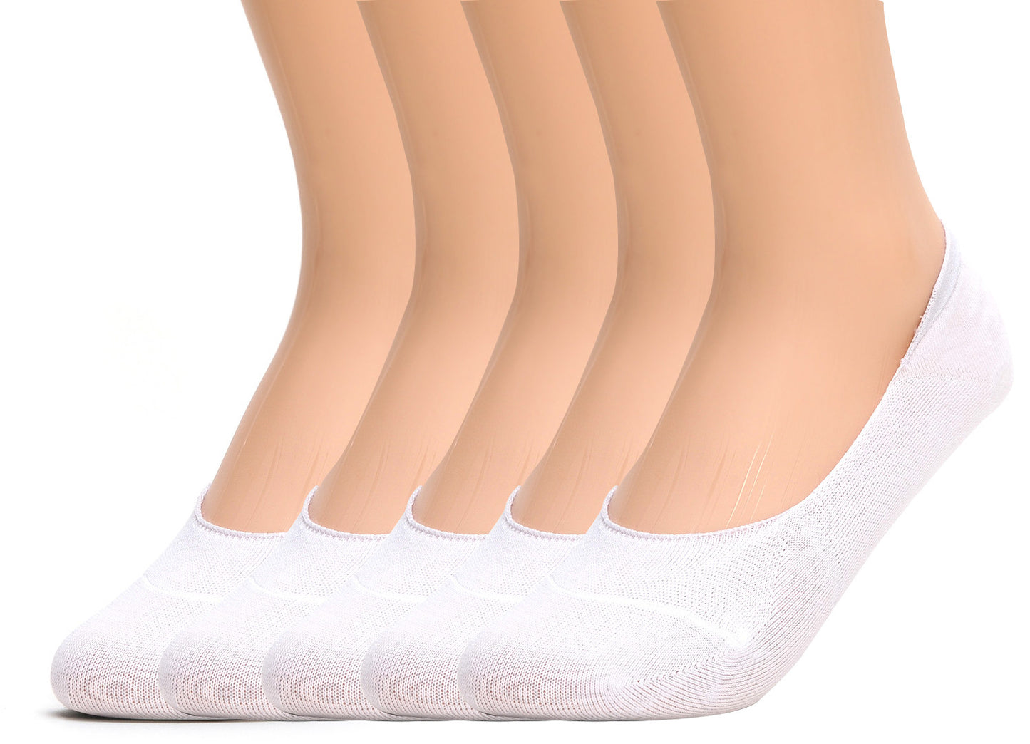 Mens Anti-Slip No Show Socks