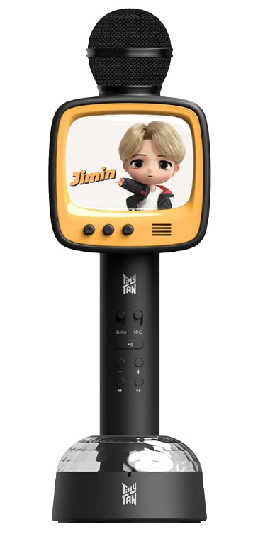 BTS X TinyTAN Karaoke Bluetooth Speaker Wireless Microphone