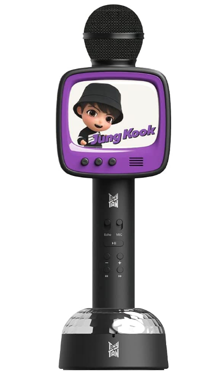 BTS X TinyTAN Karaoke Bluetooth Speaker Wireless Microphone