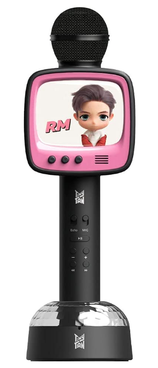 BTS X TinyTAN Karaoke Bluetooth Speaker Wireless Microphone