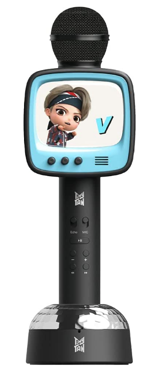 BTS X TinyTAN Karaoke Bluetooth Speaker Wireless Microphone