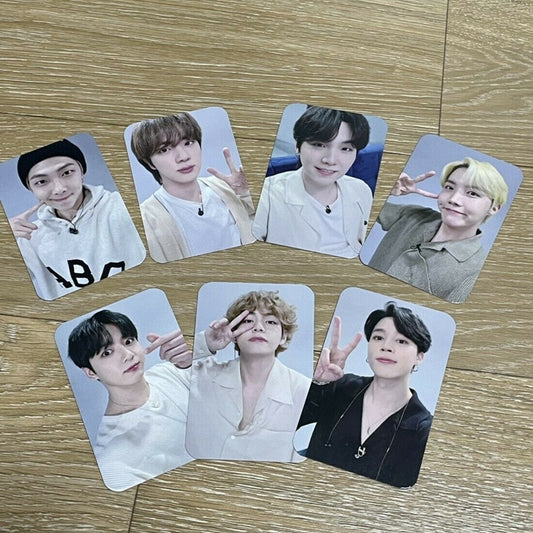 BTS Butter 777 event broadcast photocards - Jungkook V Suga J-hope Jimin RM JIN