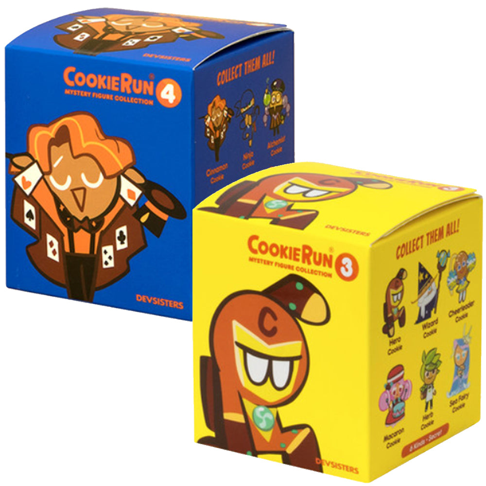 Cookie Run Official Mystery Mini Figure 1EA Season 3 / 4 Blind Random