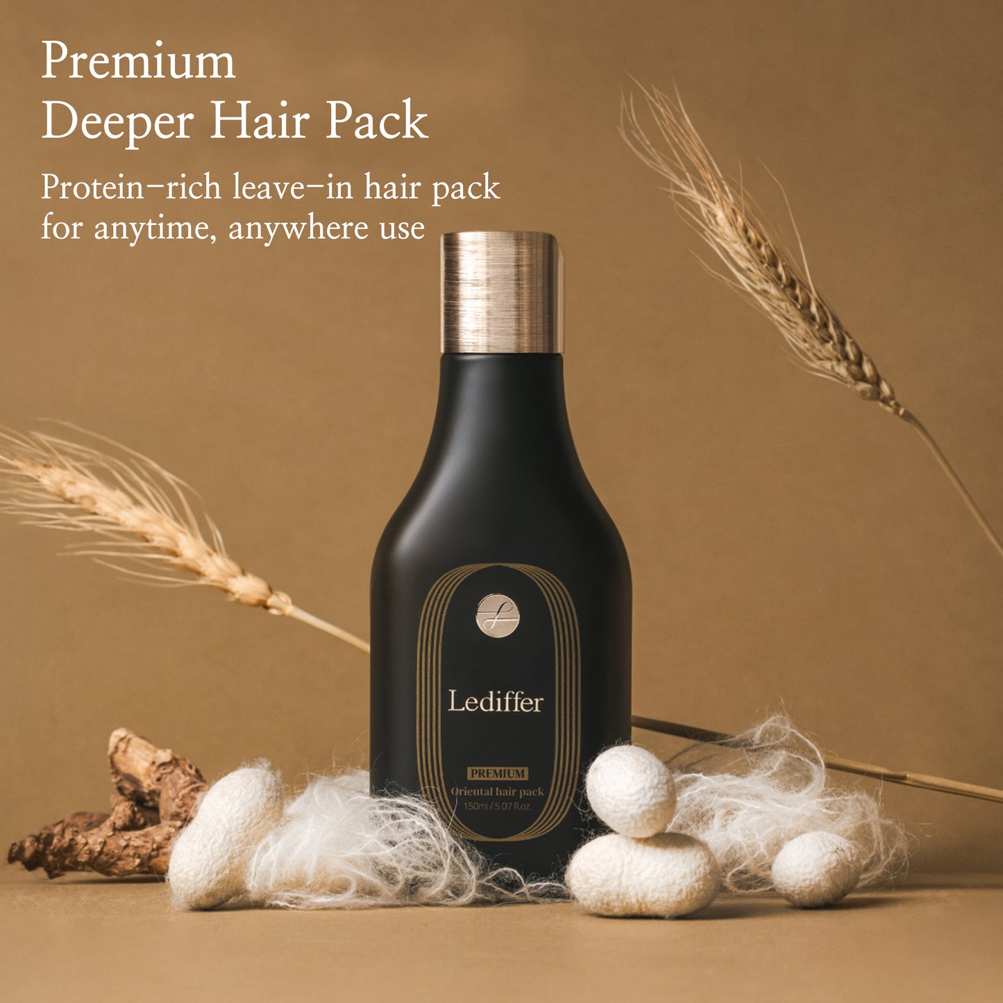 [Lediffer] Premium Deeper Hair Care Set | Shampoo(310ml)+Pack(150ml)+Oil(100ml)