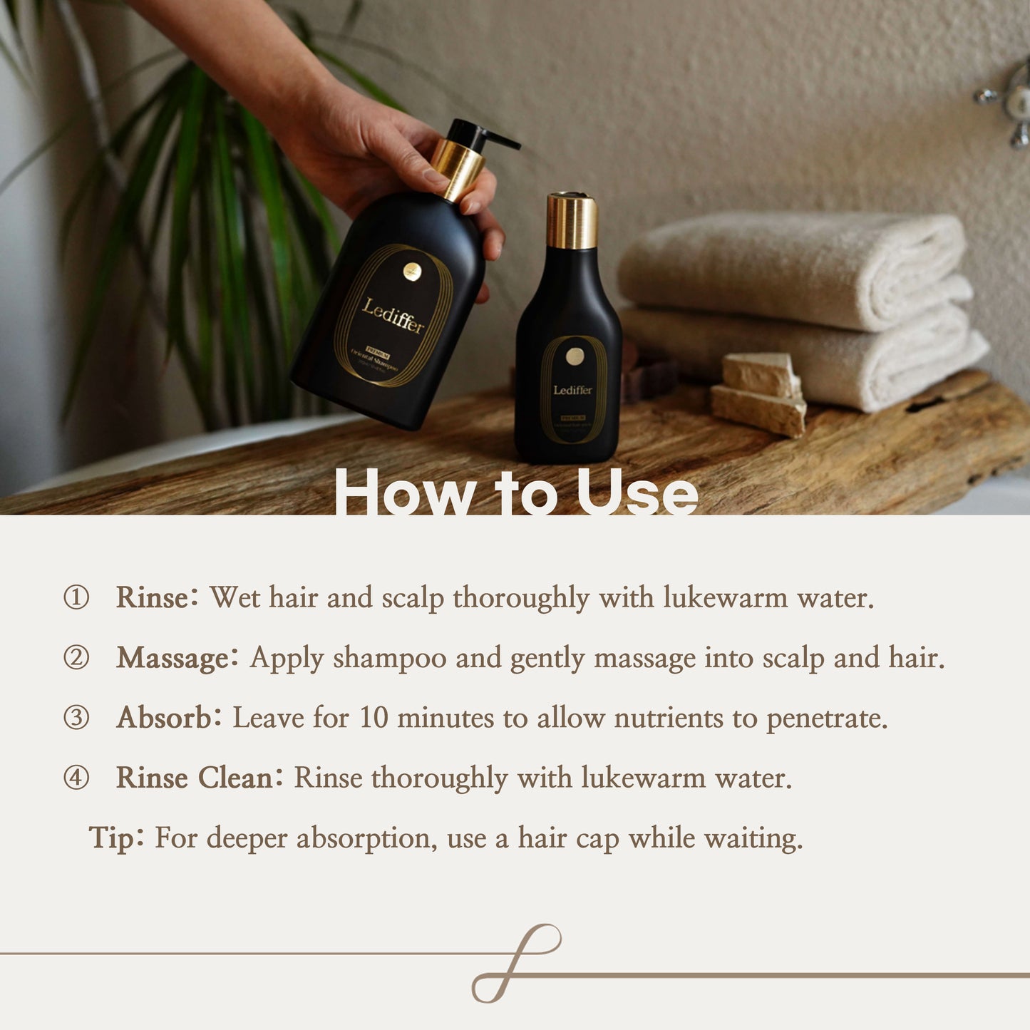 [Lediffer] Premium Deeper Shampoo (310ml)