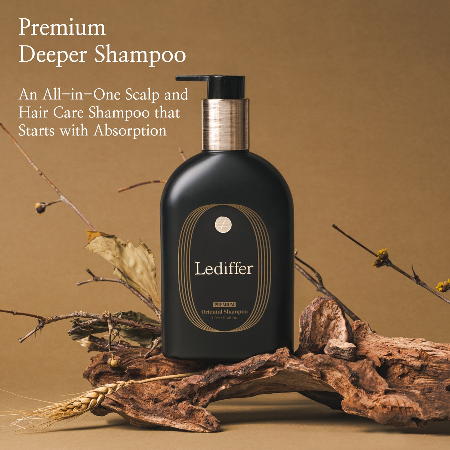 [Lediffer] Premium Deeper Hair Care Set | Shampoo(310ml)+Pack(150ml)+Oil(100ml)