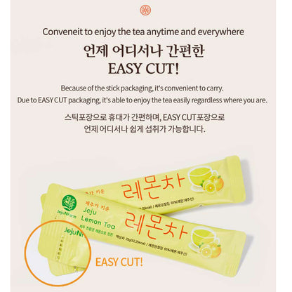 lemon tea Honey Citron Tea 375g Stick Honey Tea (25g x 15 packs) Liquid type Jeju Island Specialties