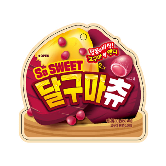 Sweet Potato Candy Sweet and crunchy Hard Candy 1Set 12EA 1Pack 30g