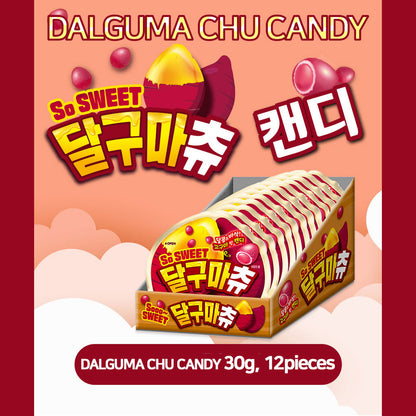 Sweet Potato Candy Sweet and crunchy Hard Candy 1Set 12EA 1Pack 30g