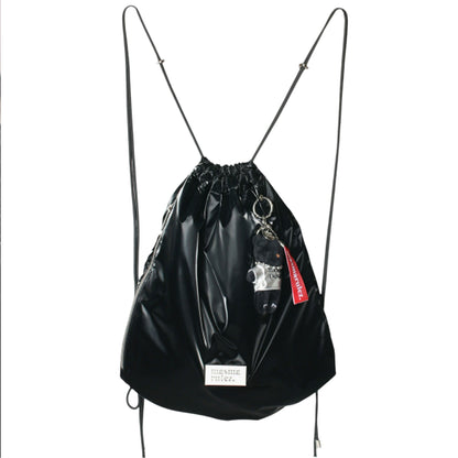 [Masmarulez] 304 Gym sack string bag _ Glittery black