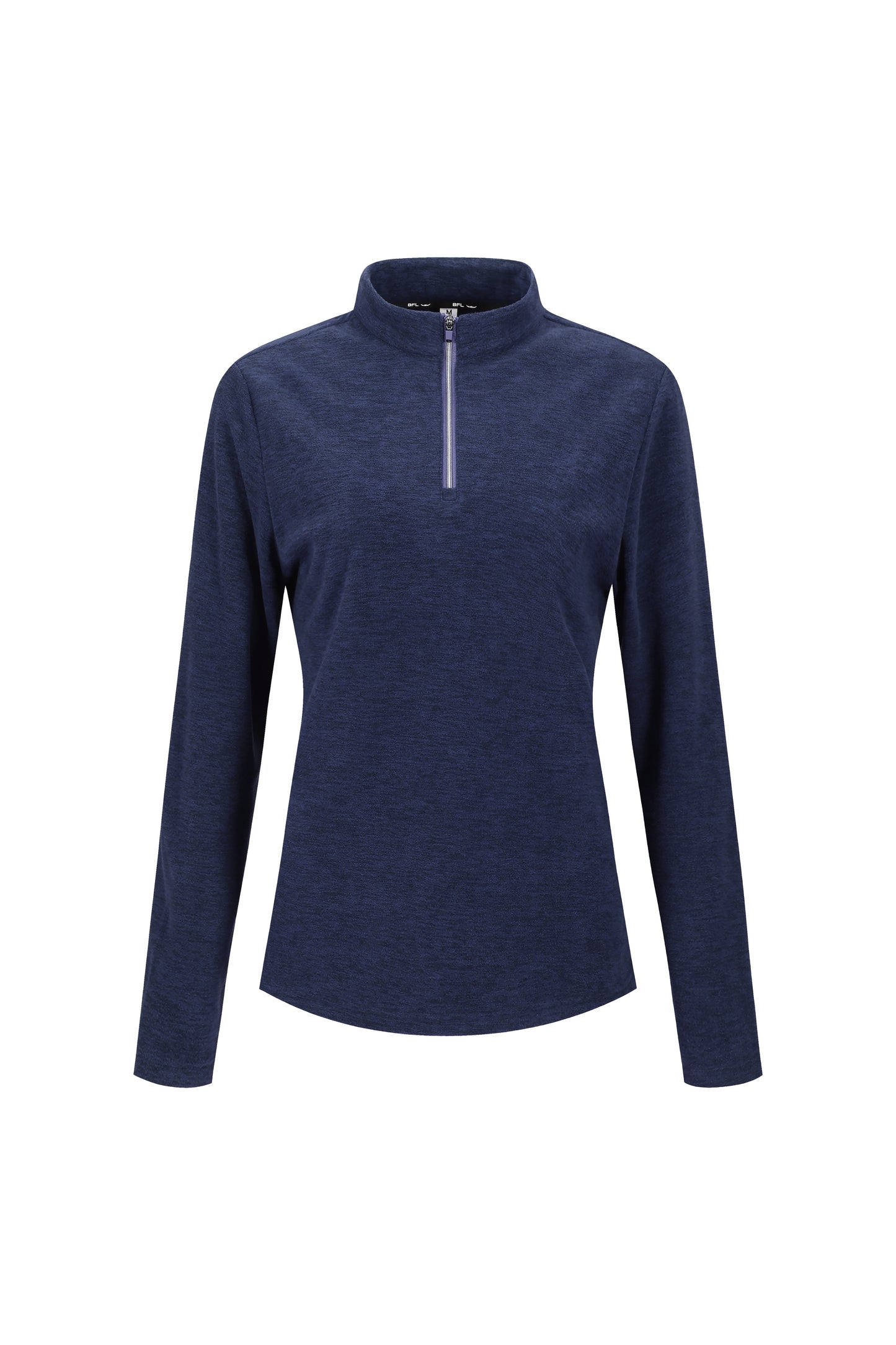 Double Fleece-Lined Zip-up T-shirt