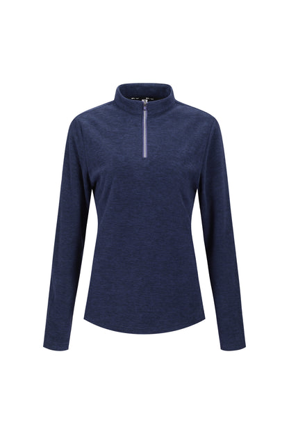 Double Fleece-Lined Zip-up T-shirt