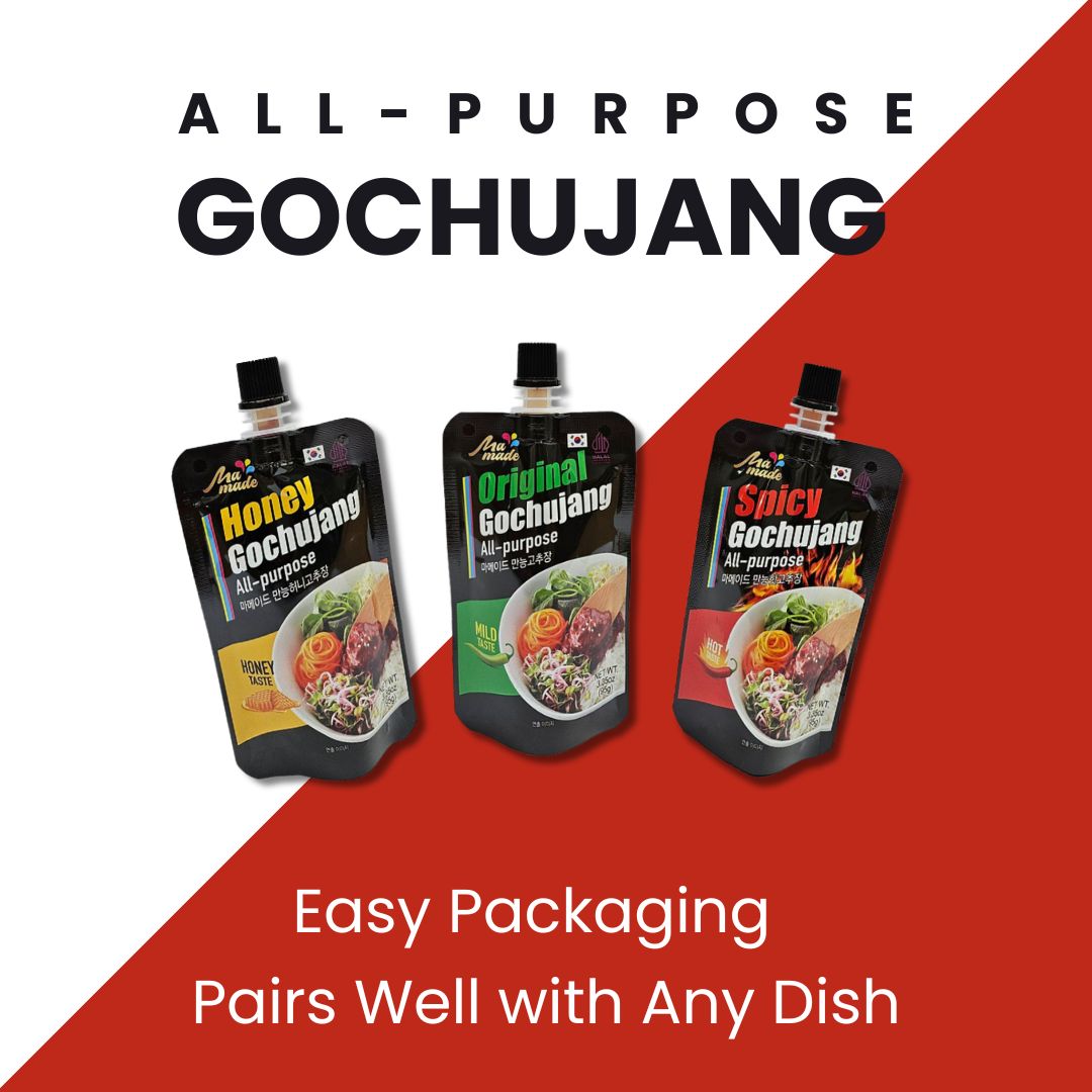 Korean Gochujang – All-Purpose Spicy Chili Paste | Honey / Mild / Hot