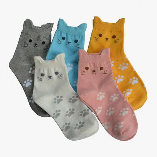 Women's Cat Socks Cat Gifts Cute Animal Socks Gifts for Women