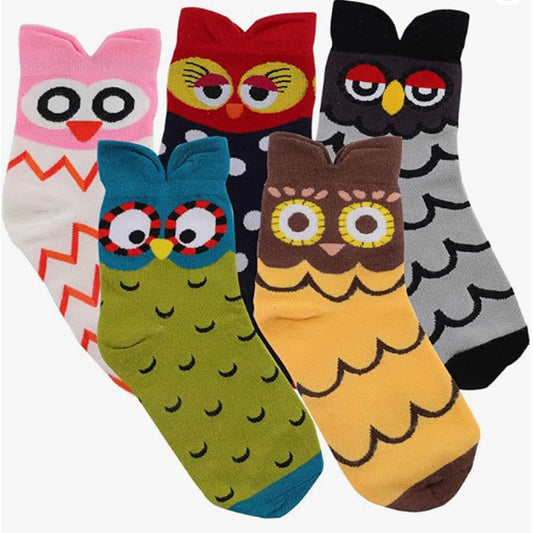 Women's Owl Socks Owl Gifts Cute Animal Socks Gifts for Women