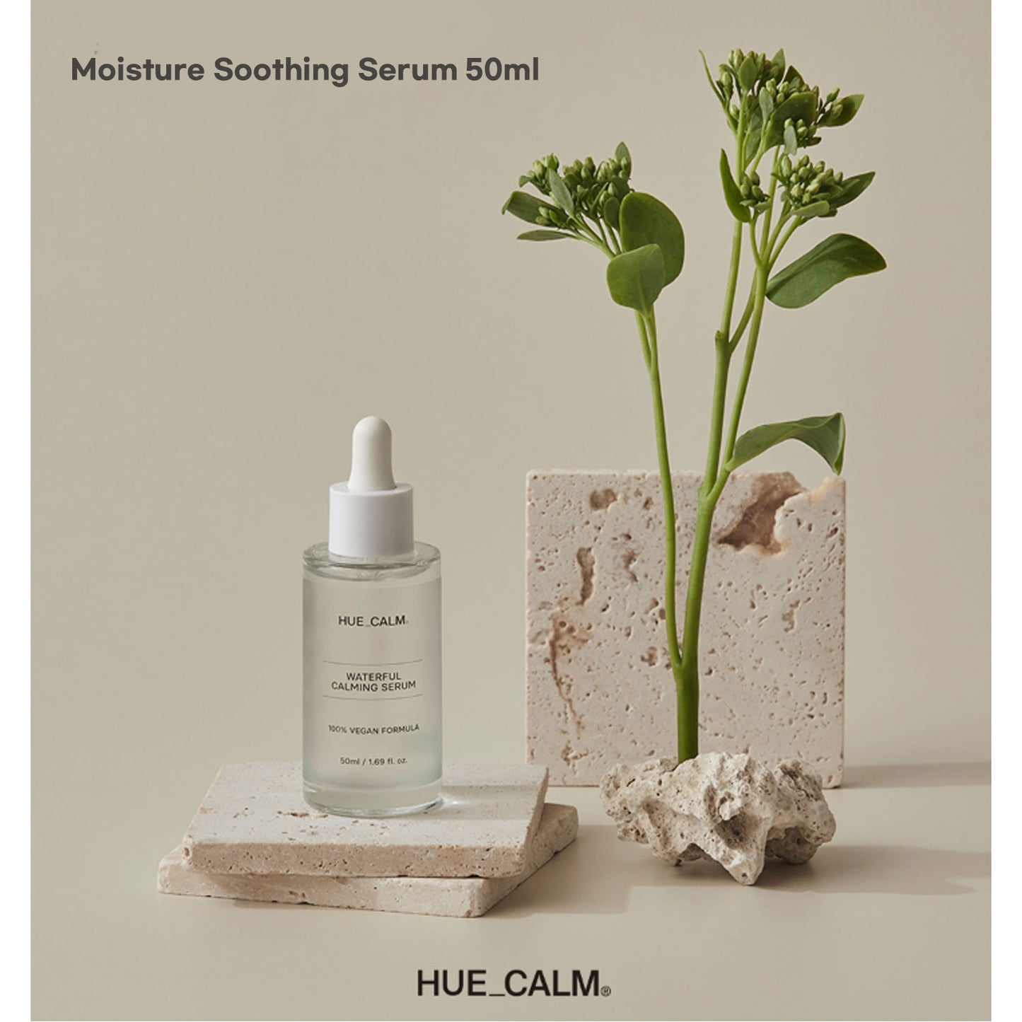 [HUE_CALM] Waterful Soothing Serum 50ml | Hydrating & Calming for Sensitive Skin