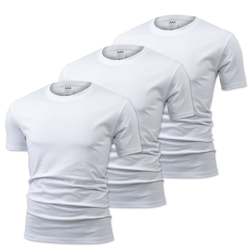 Timeless Unisex Premium Cotton T-Shirts - Perfect for Active & Casual Wear, 3-Pack