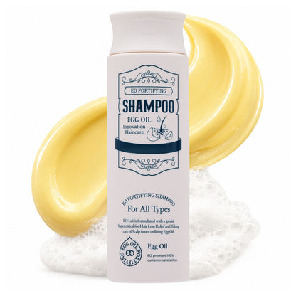 EO Egg Oil Fortifying Shampoo for Women, Nourishing Hair Care, 250ml